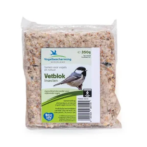 Vogelbescherming Insectenvetblok