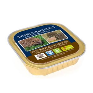 Biologische paté voor egels