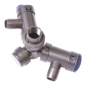 2-vakverdeler ¾ inch