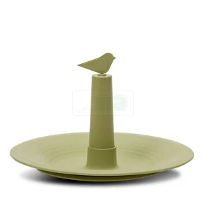 Vogelbad Finch Olijfgroen