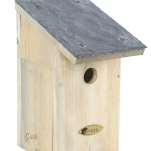 Vogelbescherming - Observatie nestkast San Francisco leisteen Ø 34 mm