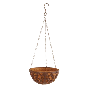 Hanging basket met cocos 25cm S
