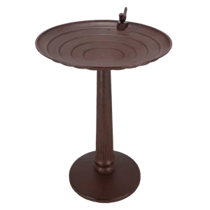 Vogelbad op voet gietijzer XXL