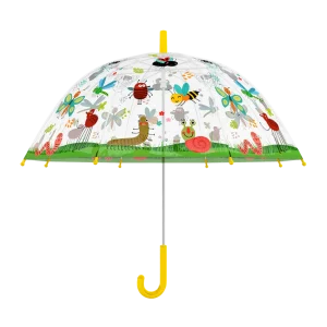 Kinderparaplu doorzichtig insecten