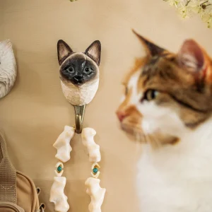 Wildlife Garden - Kledinghaak Siamese kat