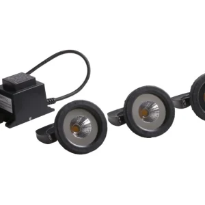 AquaForte verlichtingset fontein 3x6W