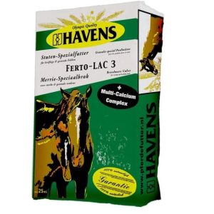 Havens Ferto-Lac 25 kg | speciaalbrok met veel hoogwaardige eiwitten en calcium voor dragende en zogende merries.