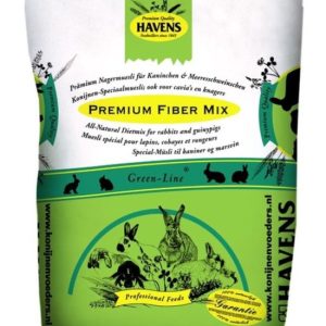Havens Premium Fibermix 5 kg | knaagdiermuesli met extra vitamine A, D, E en C voor konijn, cavia, hamster