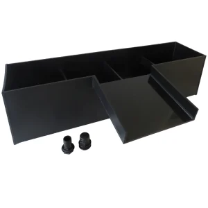 Plantenfilter met waterval 100x25x25cm.