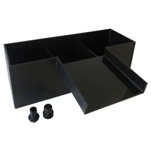 Plantenfilter met waterval 75x25x25cm.