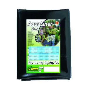 Vijverfolie PVC voorverpakt 4x4m. dikte 1mm.