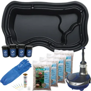 Voorgevormde Vijverbak Set 1000 liter Compleet