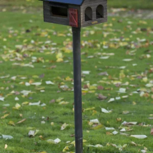 Metalen paal voor vogelhuisjes